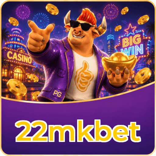 22mkbet Logo - Bônus com Rollover Justo